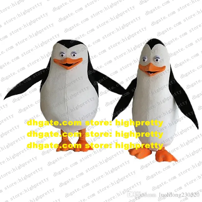 Madagaskar Penguins Penuins Maskottchen Kostüm Erwachsene Cartoon Charakter Outfit Anzug Theaterleistung süße liebenswerte ZZ7948