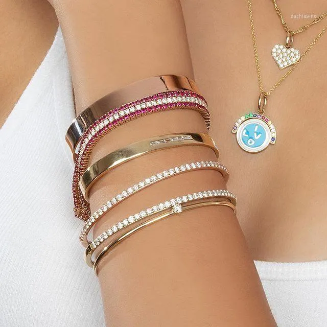 2022 Top Fashion Linkedin Link Bracelets Gold/Silver Color, Adjustable