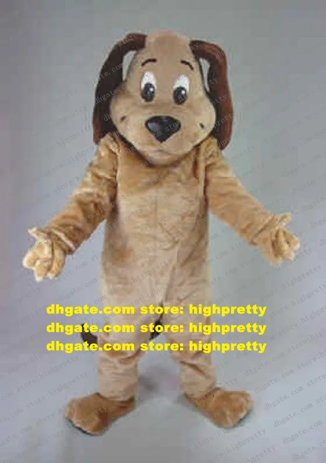 Tan Dog Mascot Costume Basset Dogs Beagle Hound Cocker Spaniel Caroal Cartoon Fashour