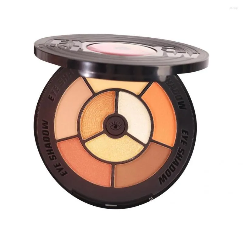 Eye Shadow 12G Eyeshadow Palette Creative Cosmetic Classic Vinyl Record Matte Plate