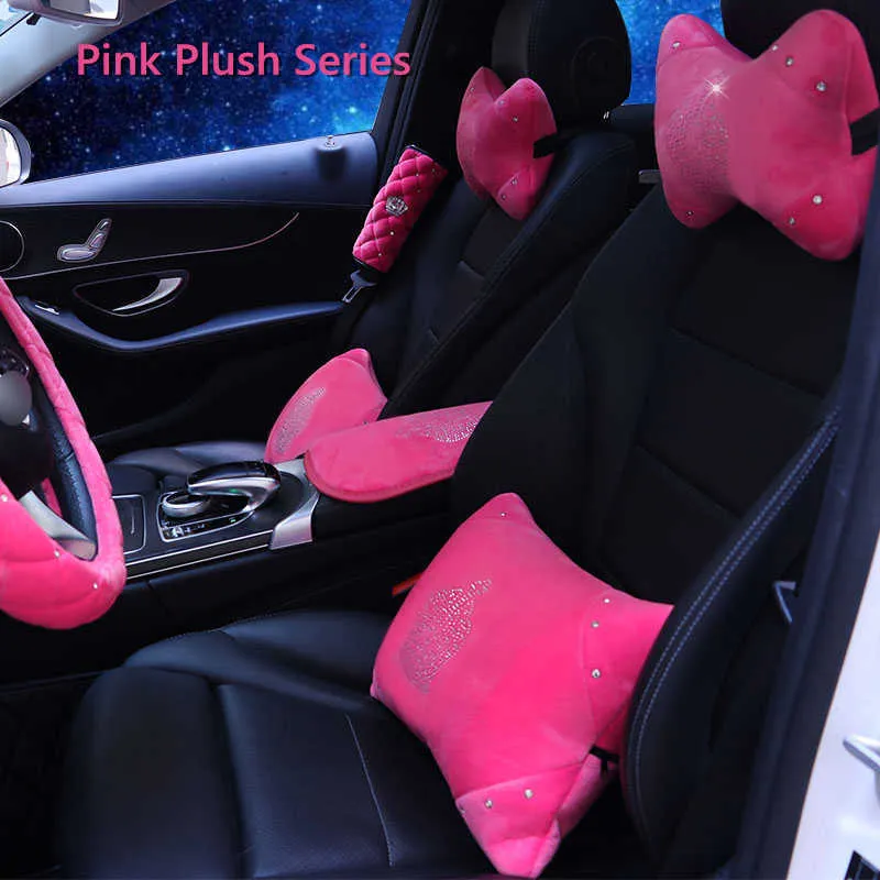 OKLPF 28 PCS Bling Car Accessories for Women Interior Cute Set