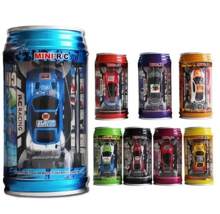 RC Voiture Creative Coke Can Mini Télécommande Voitures Collection Radio Contrôlée Véhicule Jouet Pour Garçons Enfants Cadeau à Radom