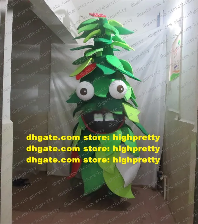 Alberi albero shuren mascotte costume da cartone animato da cartone animato per adulti abito d'addio canotta
