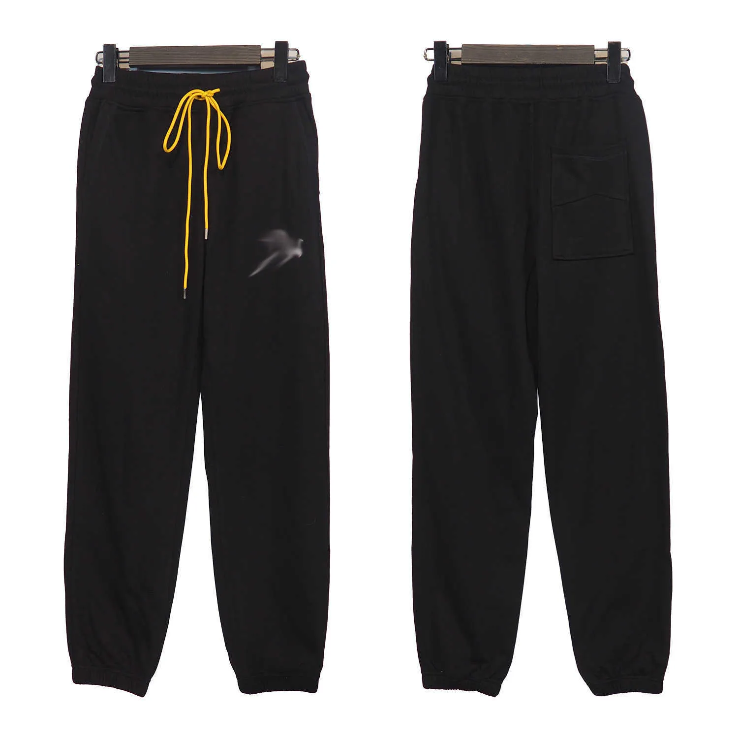 rhude pantalon pour hommes pantalon pantalon de survêtement hip hop lettre solide broderie lève les leggings sportifs