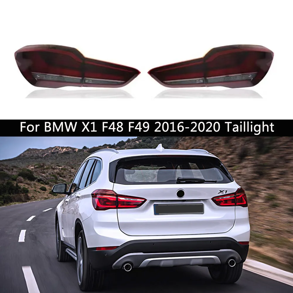 Auto Rücklicht LED Hinten Lampe Montage Für BMW X1 F48 F49 Hinten Lichter  Bremse Lauf Nebel Beleuchtung Zubehör Von 504,4 €