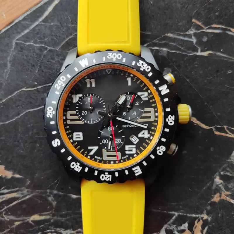 1884 F1 Racing Watch For Men With Rubber Strap Chronograph Watch ...