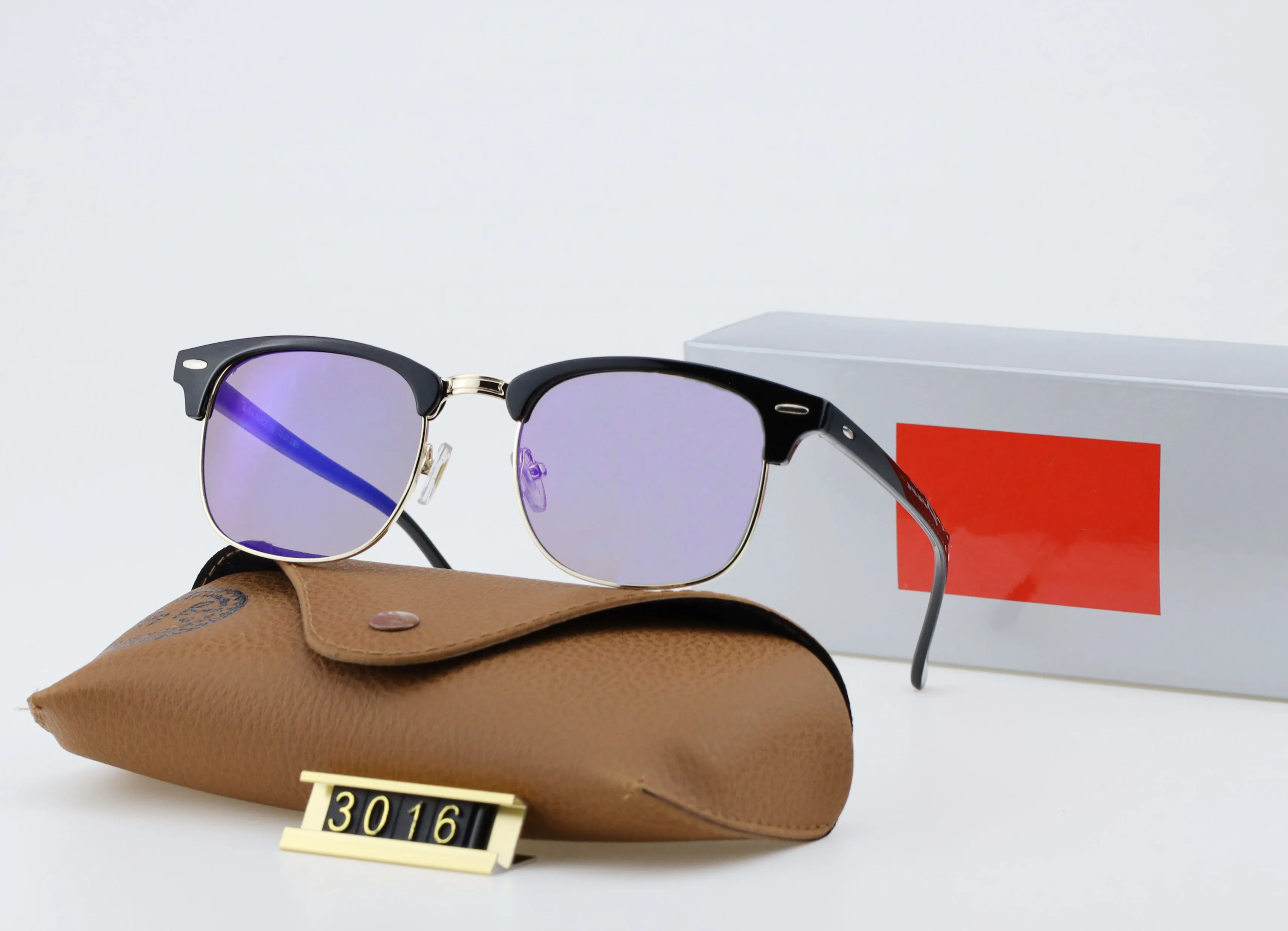 Luxury Designer Square Half Frame Ray Band Invu Sunglasses For Men And  Women Pilot Style Classic Fashion Eyewear With High Quality Lens From  Luxuryshop888, $12.63 | DHgate.Com