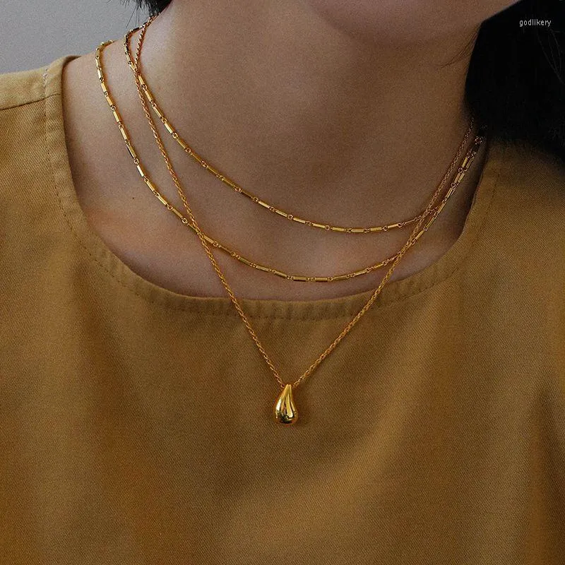 Choker Timeless Wonder Brass Warstwa podwójnego łańcucha Naszyjnik dla kobiet projektantki biżuterii Trendy GOT KPOP Zestaw estetyczny 4426