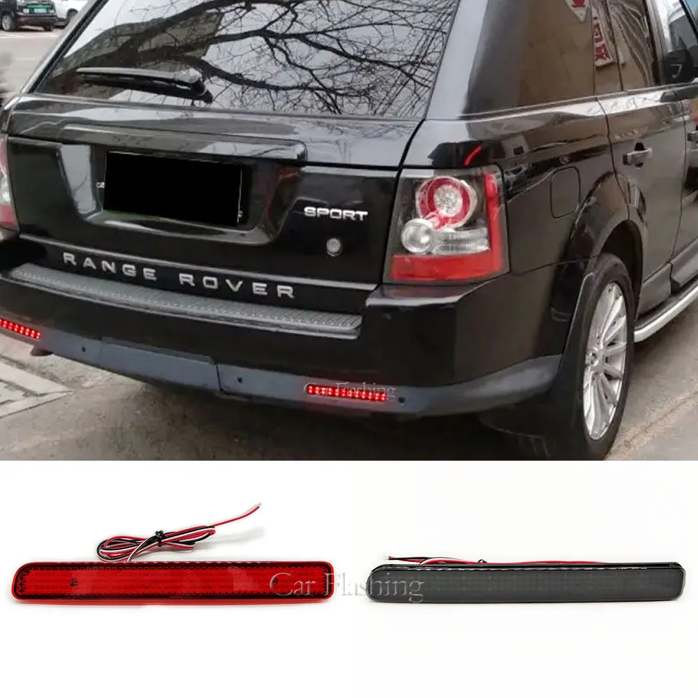 1 Set LED Rear Bumper Reflector Light Car Driving Brake Fog Lamp For Land Rover Discovery 3 4 L320 Facelift Tail Lamp