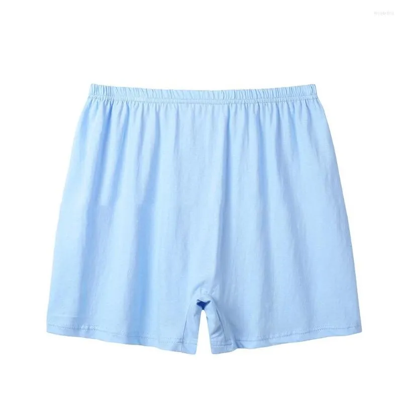 Underpants Men's Sexy Boxer Shorts Pants Comfortable Breathable Cotton Loose Underwear Panties Man Long Boxershorts Male Pant