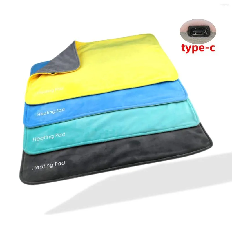 Одеяла электрическая нагреваемая одеяла, промывая портативная USB -фланелевая нагреватель