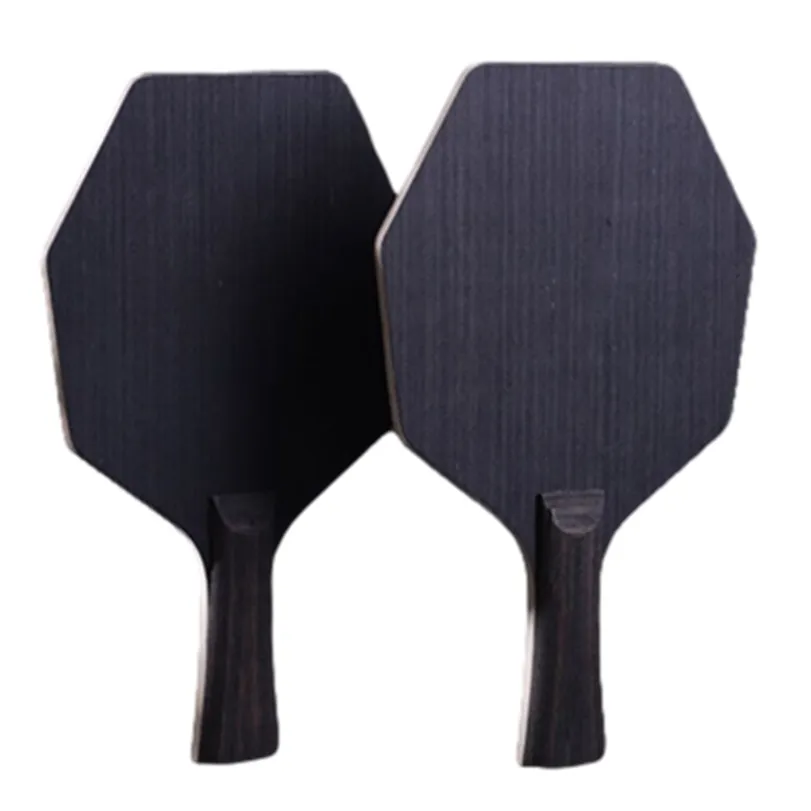 Racchette da ping pong Cybershape Hexagon Pure Wood Materiale osseo Lama 5 strati Popla Racchetta per allenamento 221108