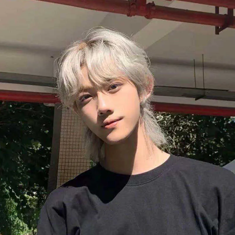 Hair Transparent Wig Net Red The Same Male And Female Wig Tiktok Mullet Wolf Tail Ffy Natural Whole Head Type. From Nikeoutletstore 8.78 DHgate.Com