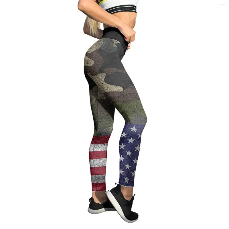 Patriotic workout clearance leggings