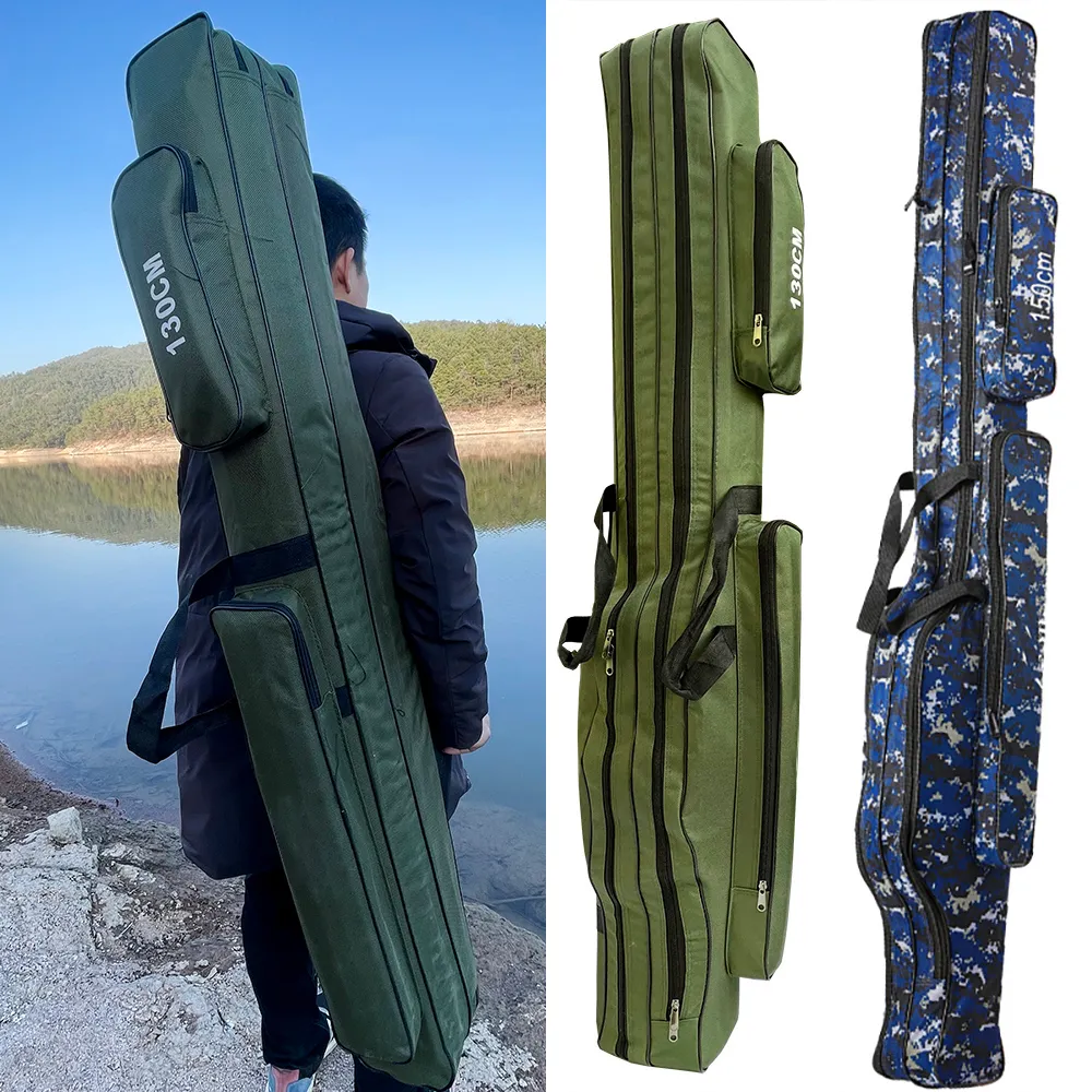 Accessori per la pesca Borse portatili Custodia per attrezzatura Asta multifunzionale 110 cm 120 cm 130 cm 150 cm 221107