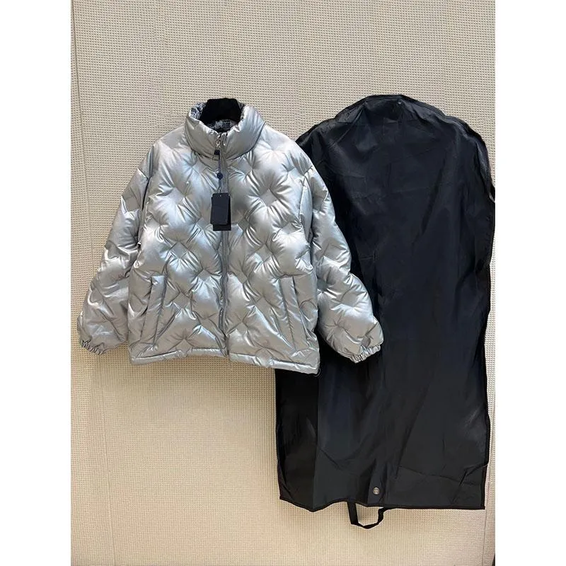2022 남성 여성 디자이너 다운 재킷 패션 프린트 레터 디자인 캐주얼 따뜻한 두꺼운 바람방 방향 궤도