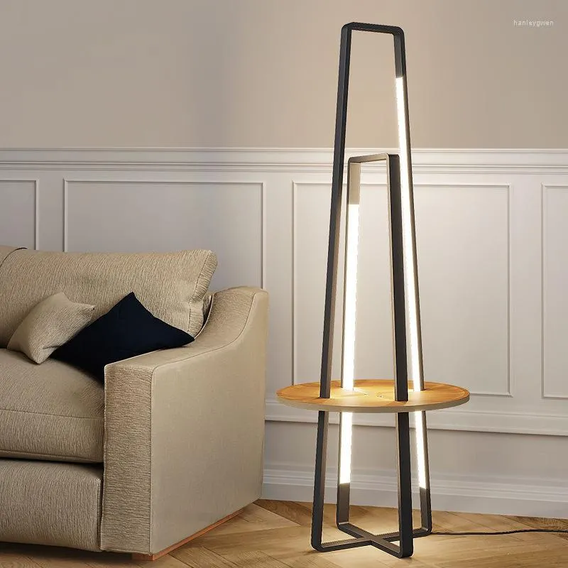 Stehlampen Stehlampe Bambus Modern Bogen Schlafzimmer Lichter Kandelaber