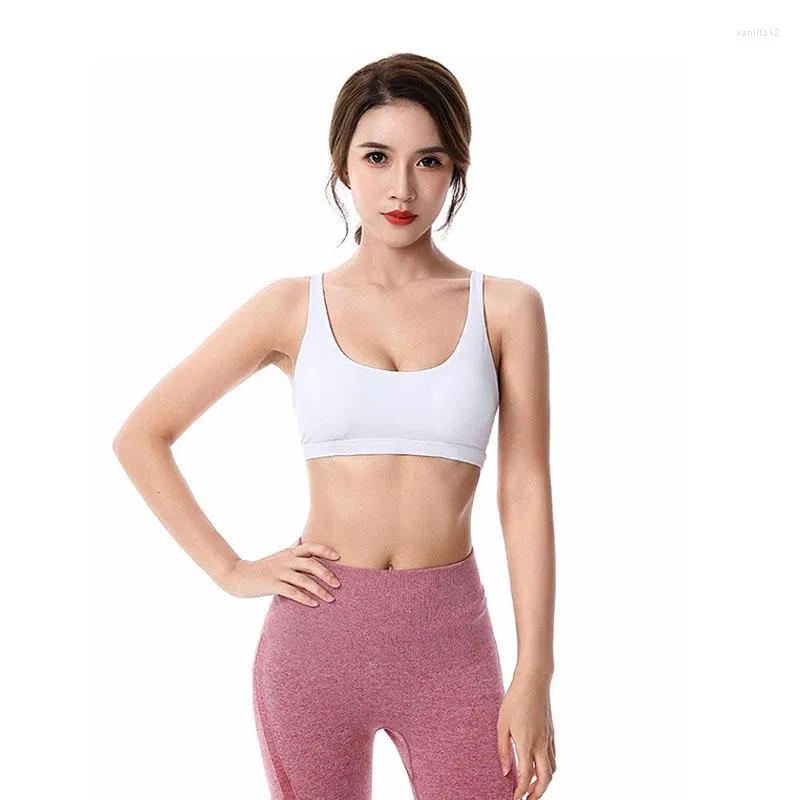 Tenue de Yoga femmes soutien-gorge de Sport croisé haut de Sport Bh pour femme brassière femme Fitness hauts soutiens-gorge de gymnastique vêtements actifs vêtements pour femmes