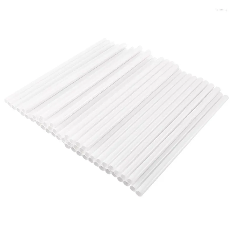 Bakeware Tools 50 Pieces Plastic White Cake Dowel Rods For Tiered Construction And Stacking