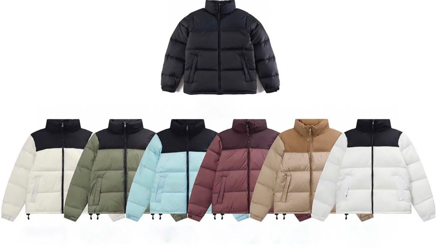 2022 럭셔리 브랜드 겨울 재킷 남성 다운 자켓 편지 인쇄 파커 스탠딩 칼라 남성과 여자 가을 겉옷