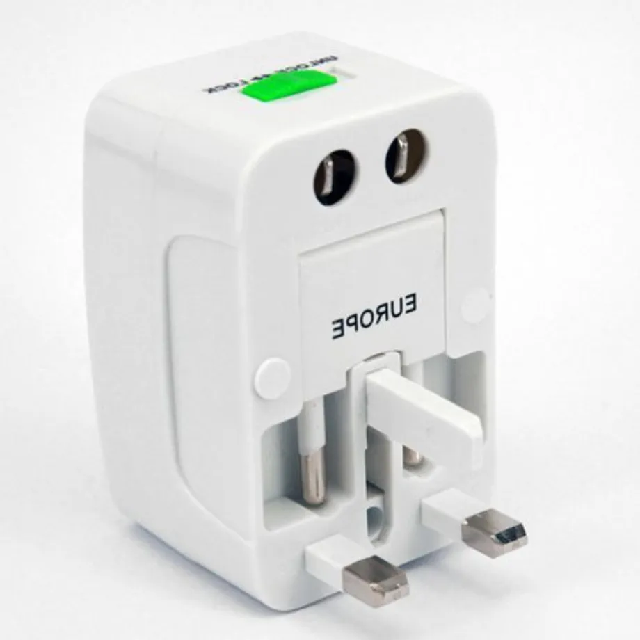 Adaptador universal de viagem, tudo em um adaptador de plug de plug de plug de plug do World World Travel CA Power