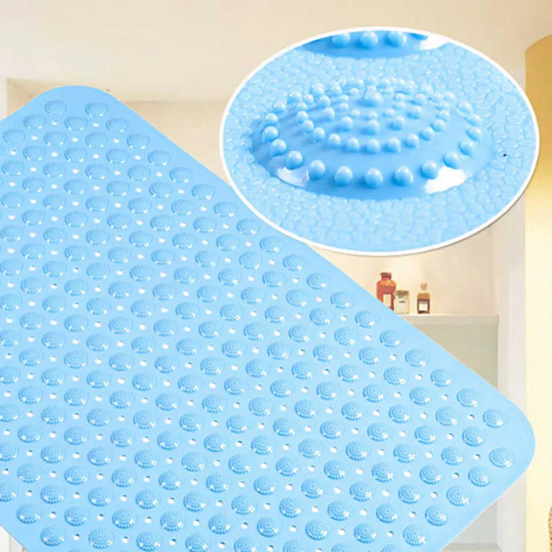 Vive + Non Slip Bath Mat With Suction Cups + Waterproof Massage Foot