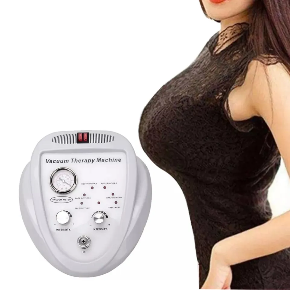 Women vacuum therapy machine shaping and breast enlargement growth stretching massage vacuum cupping massager