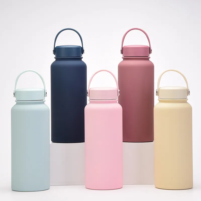 Large Capacity Sports Insulated Water Bottle Outdoor Travel