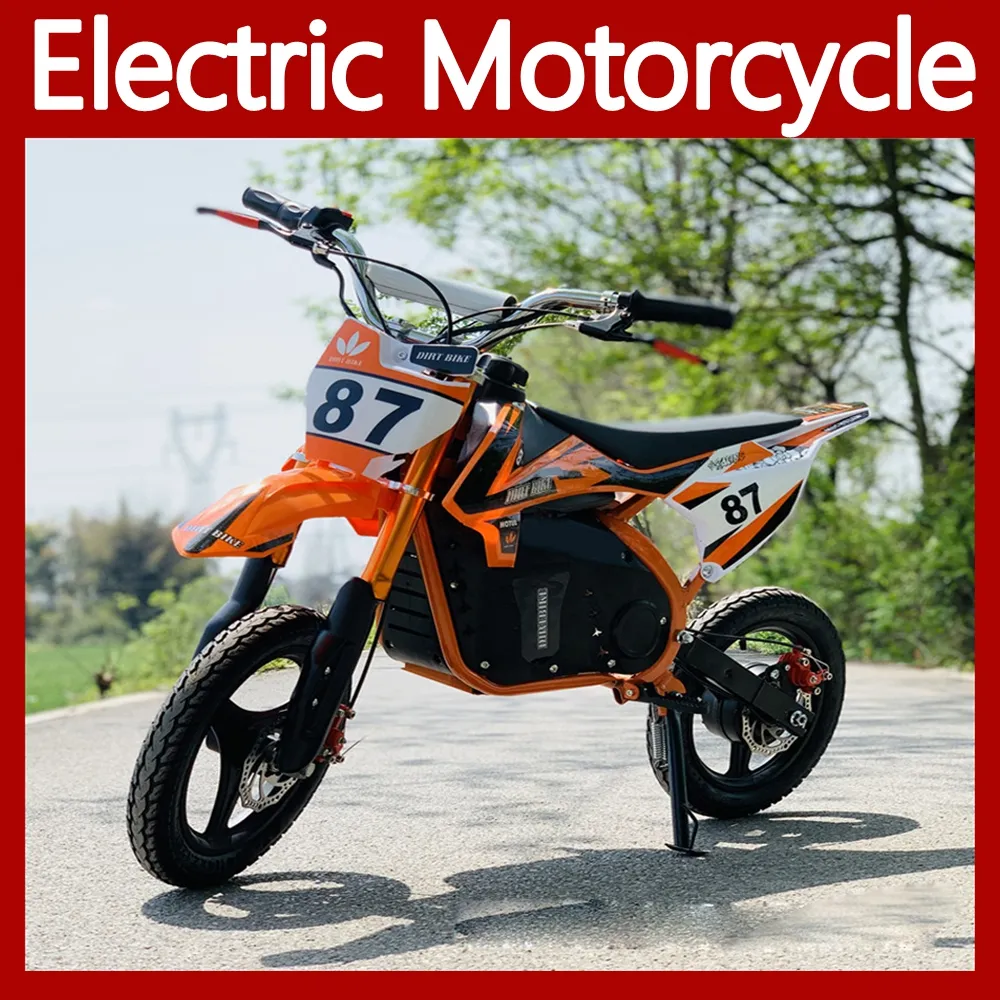 36V 36A Electric Motorcykel ATV Off-Road Superbike Mini Mountain Scooter Small Buggy Electrical Moto Bikes Hot Children Racing Motorbike Boys Girls Birthday Presents