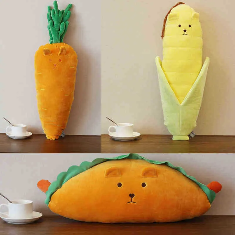 6075 см мультфильм милая улыбка морковная кукуруза Облазы