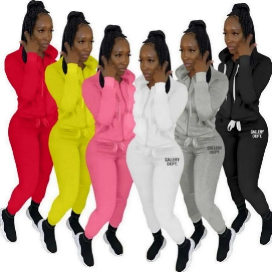 2024 Kobiety dresy projektantki marka marki joggingowe litera 2-częściowe zestawy dresowe stroje z długim rękawem Spodstare