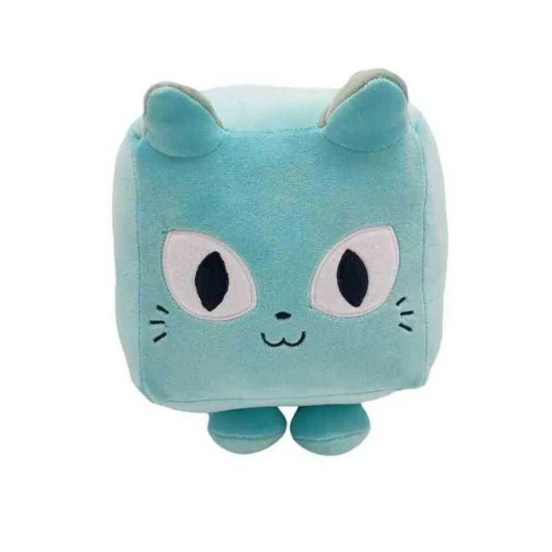 15Cm Nouveaux Grands Jeux Chat En Peluche Jouets Mignon Chat Bleu Pop Peluche Petite Amie Enfants Cadeau J220729