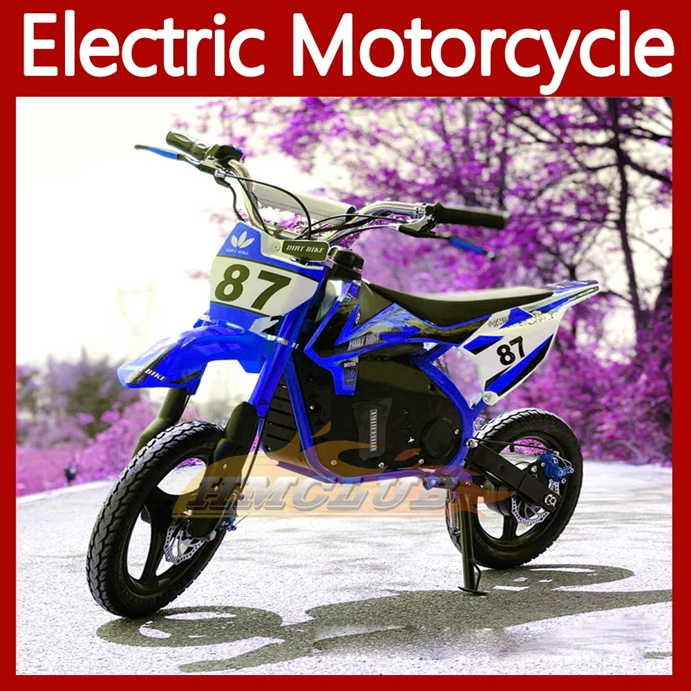 Elektrikli Motosiklet Gerçek Elektrik Motosiklet 36V 36A Scooter ATV Off-Road Superbike Mountain Mini Küçük Buggy Moto Bikes Çocuk Araç Erkek Kızlar Doğum Günü Hediyeleri