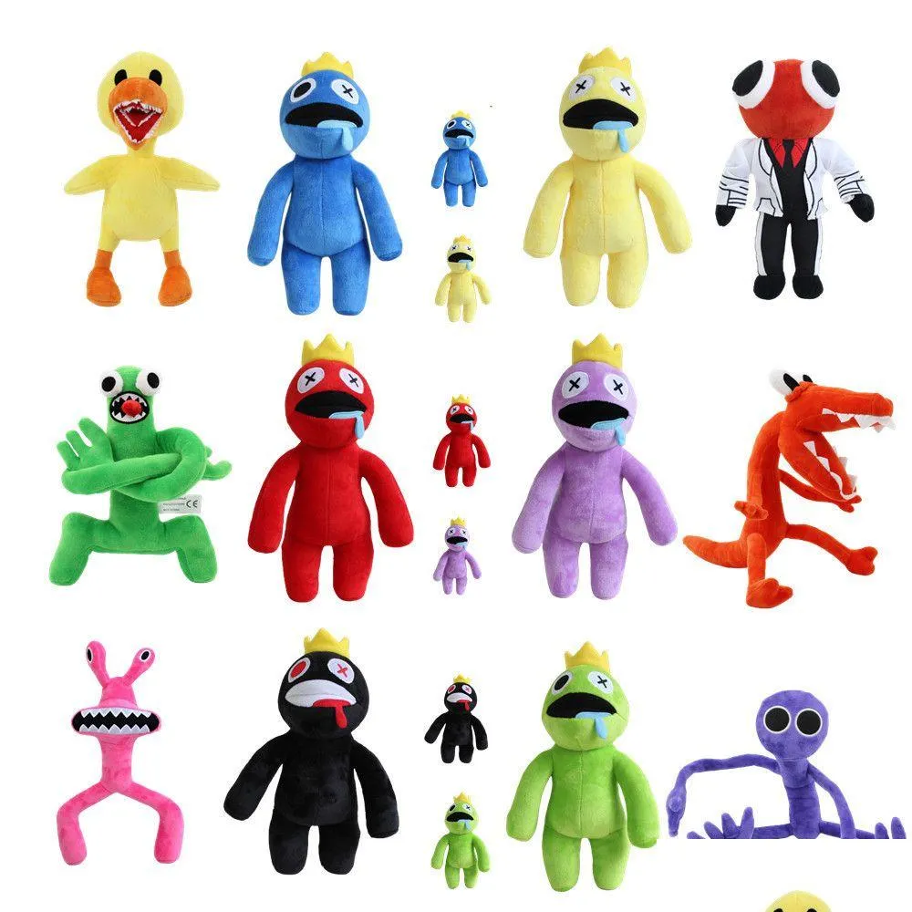 Roblox Rainbow Friends Portes Jeu Peluche Jouet Poupée en peluche Enfants  Cadeau de Noël