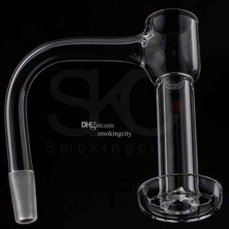 Xl fumaça unhas de solda cheia de borda chanfrada Terp slurpers banger para bongues de tubo de água de vidro DAB RIGS BONGS