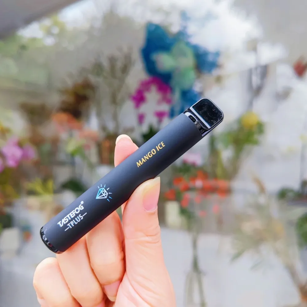 QK Elektronik Sigara Toptan Tek Kullanımlık Vape Bar 800 Pufs Pod Cihazı Tastefog TPLUS TPD TPD Onaylı 13 Film İngilizce İspanyol Paket