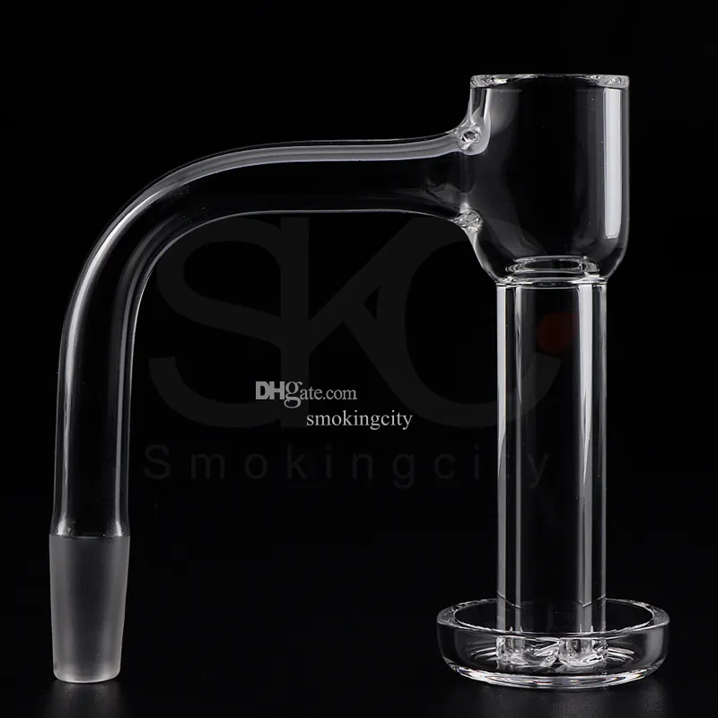 Xl fumaça unhas de solda cheia de borda chanfrada Terp slurpers banger para bongues de tubo de água de vidro DAB RIGS BONGS