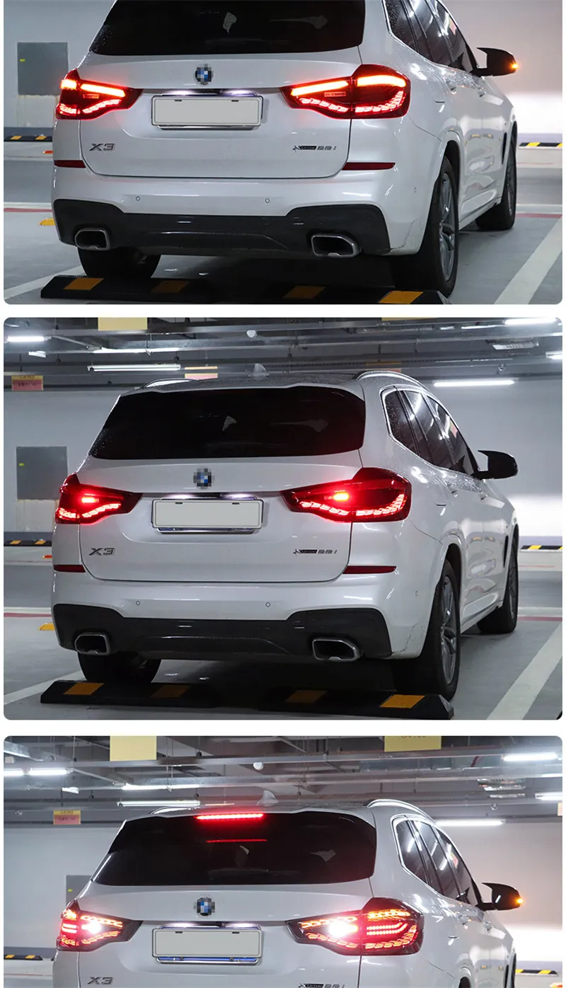 Auto Rücklicht LED Rückleuchten Dynamische Drehen Anblick Nebel Bremse  Rückwärts Rücklicht Für BMW X3 G01 G08 F97 Hinten Beleuchtung Zubehör Von  678,41 €