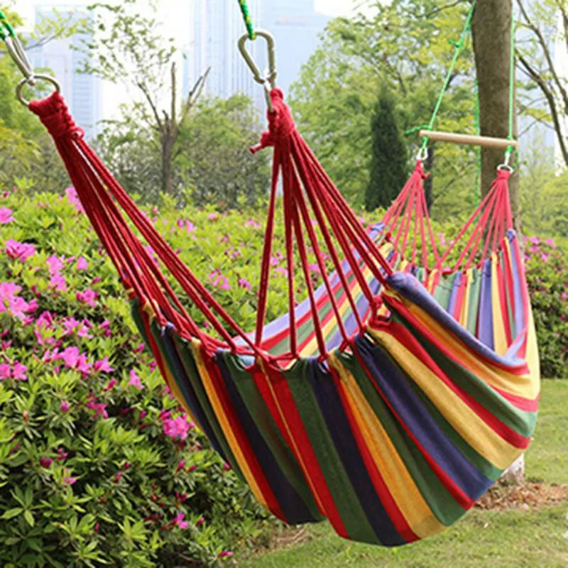 Hammocks Moda Double Head Rollover Prevenção Hammock Aumentar