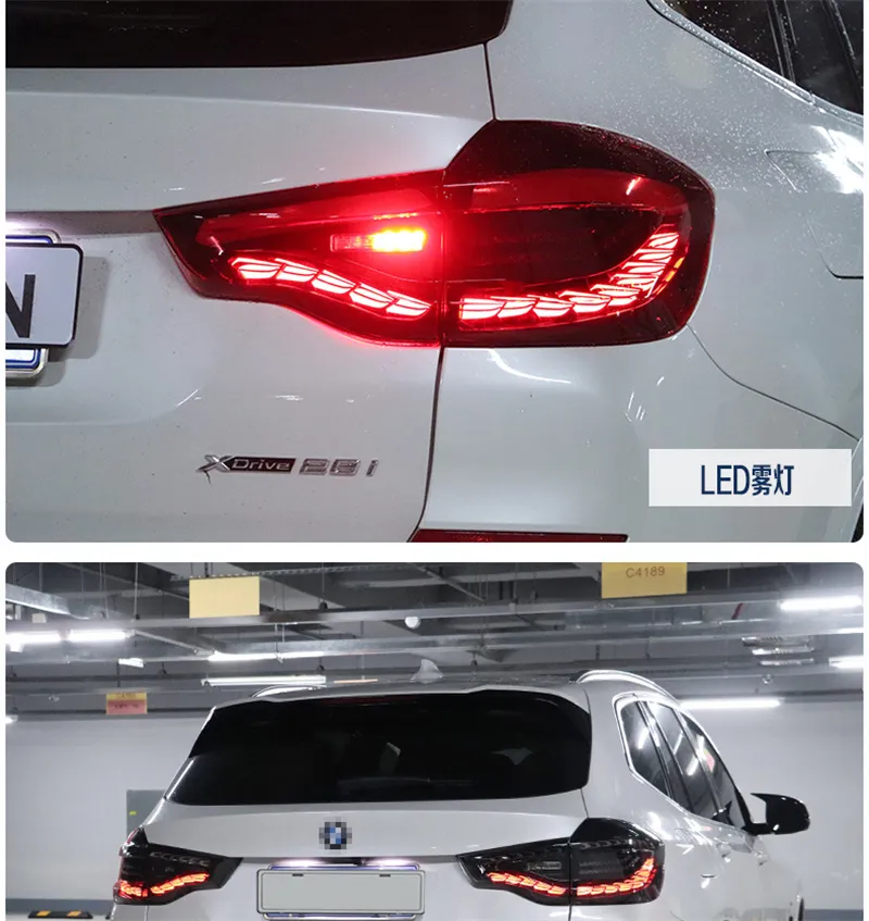 Auto Rücklicht LED Rückleuchten Dynamische Drehen Anblick Nebel Bremse  Rückwärts Rücklicht Für BMW X3 G01 G08 F97 Hinten Beleuchtung Zubehör Von  678,41 €