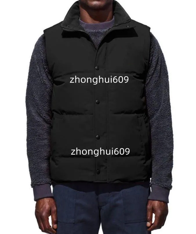 Homens e mulheres de inverno aquecem o coletes de colete sólidos com colete sem mangas Jaquetas clássicas de penas weskit casual colete de casaco casaco gilet doudoune homme parka manteau