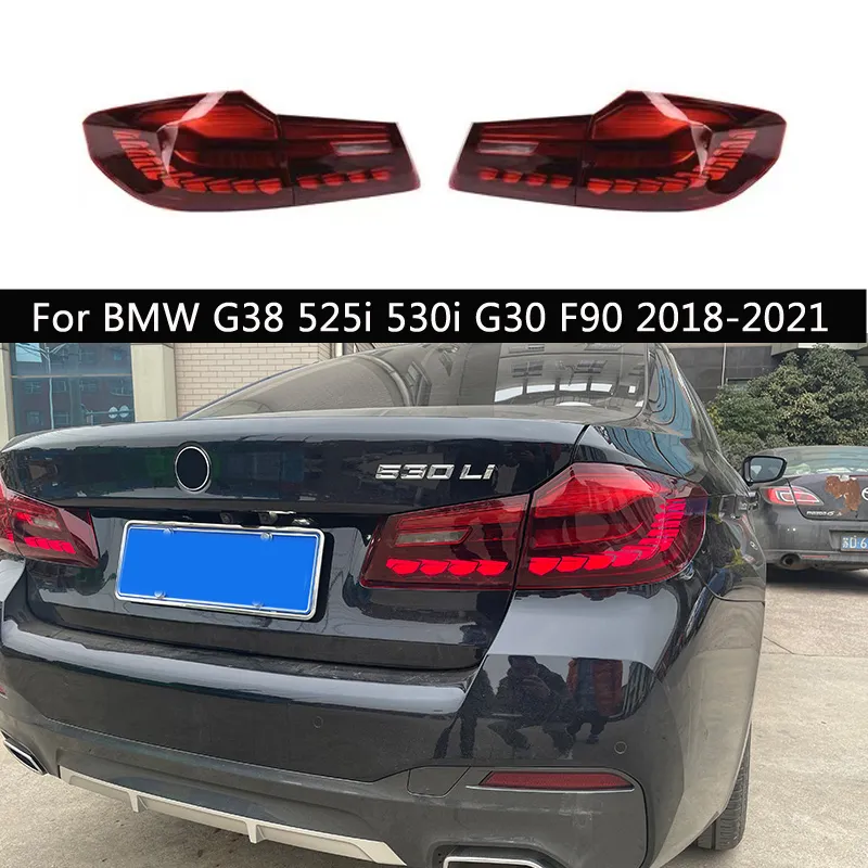 Auto LED achterlicht LED Turn Signal Streamer Dynamaic Lighting voor BMW G38 ​​525i 530i G30 F90 Rem Runnen Mist Auto Lights Achterlamp