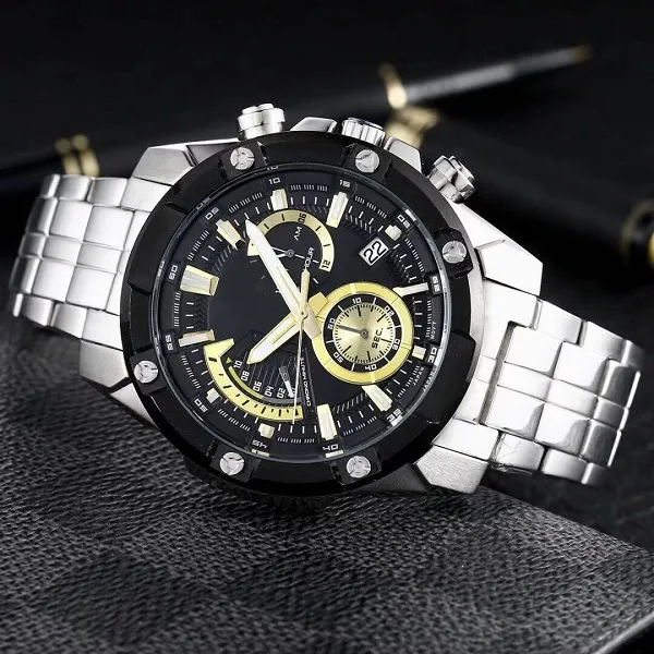 Waterproof World Time Oak Series Mens Fenix Quartz Watch Price With ...