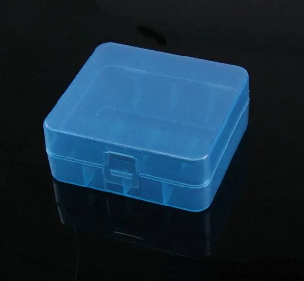 Battery Case Box Safety Holder Storage Container Colorful High Quality Plastic Portable Case fit 26650 Battery