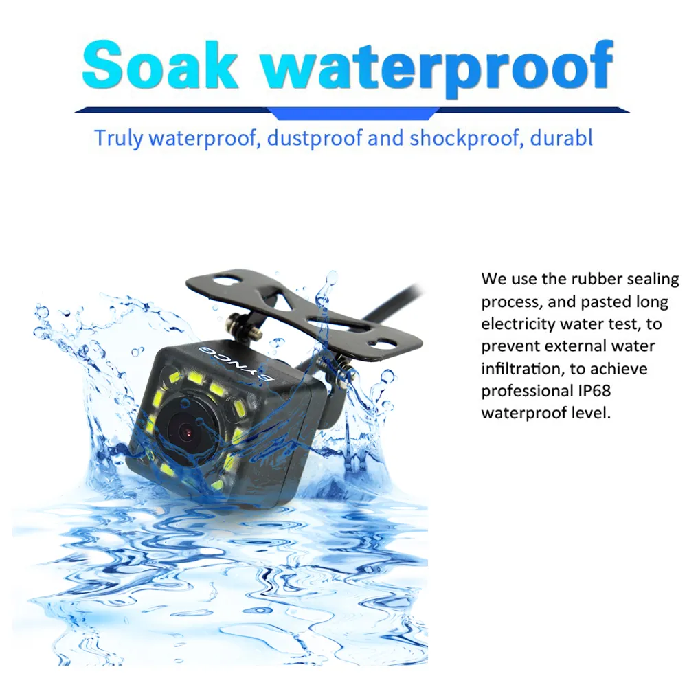 CAR Reverse Camera Backup Parking Assistance Universal Waterproof with ...