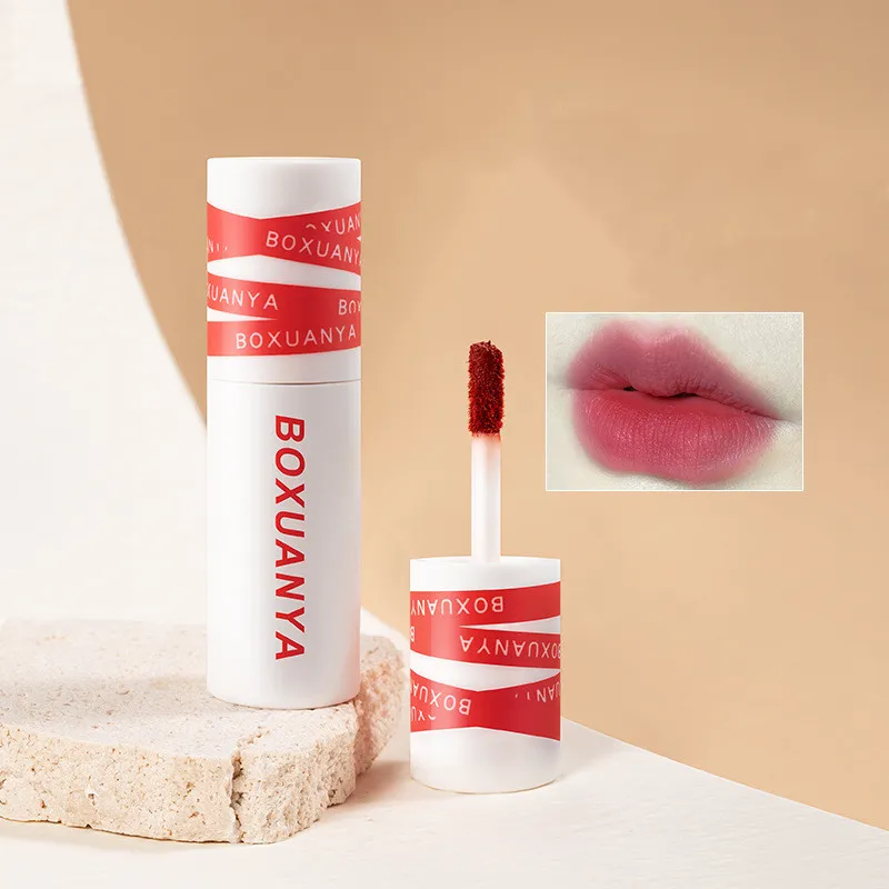 Lip Gloss Women Makeup Matte Velvet Lipstick imperme￡vel ￠ prova d'￡gua Longa Lip Lip Tint Glaze Cosmetics 27 cores