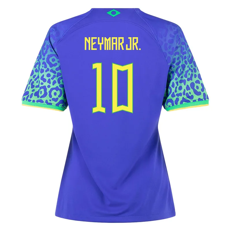 Brazil Fotbollströja Neymar JR