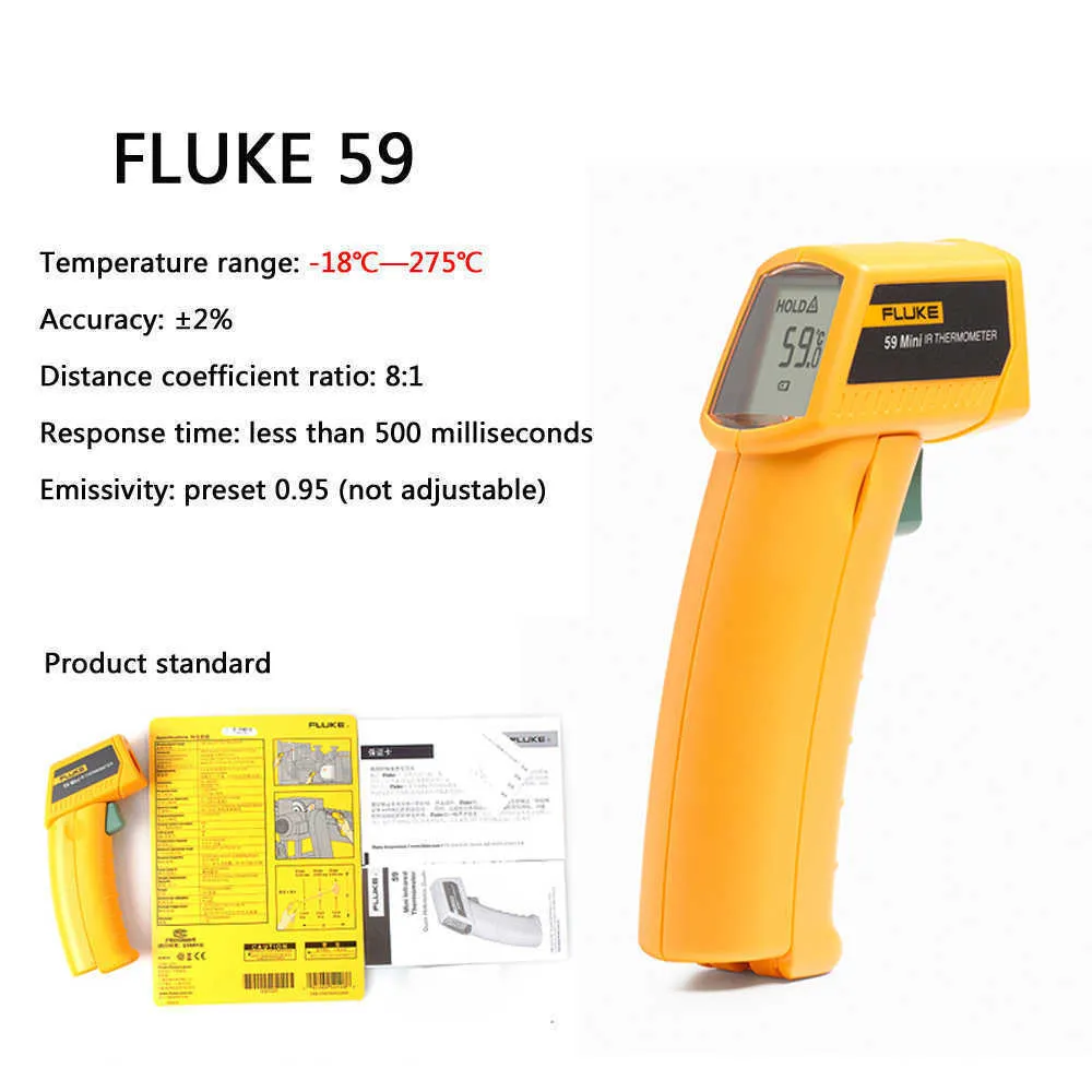 Wholesale Temperature Instruments Fluke 62 Max 59 MT4 Infrared