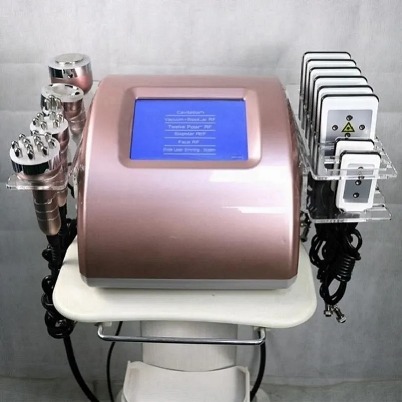 Machine amincissante à Cavitation Lipolaser RF, dispositif de perte de poids sous vide, soins de la peau, équipement de Salon de beauté, élimination des rides