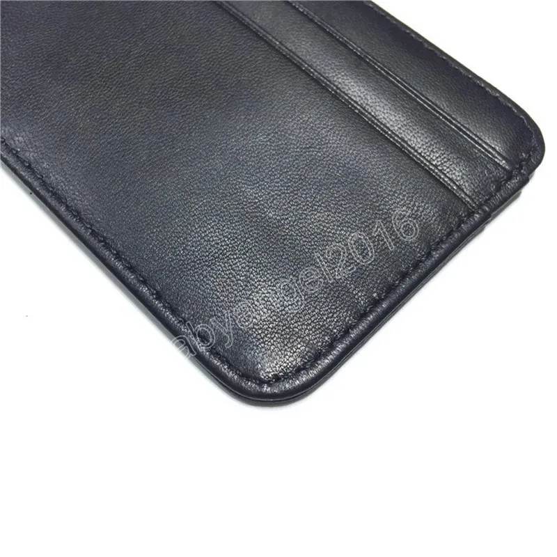 100% peau de mouton en cuir véritable hommes portefeuille porte-cartes porte-cartes de crédit Mini petit sac à main Portable mince pour homme